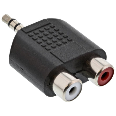 Inline Adapter Audio 3,5MM Male a 2X Rca Stereo Female — image 1