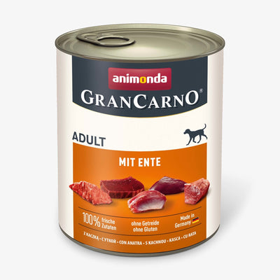 Animonda Grancarno Adulto With Pato - Comida Húmeda Perros - 800G — image 1