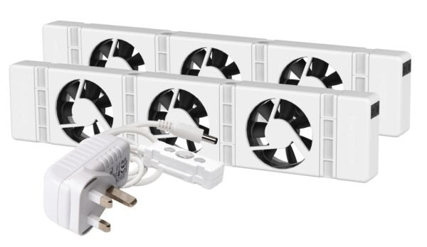 Speedcomfort Duo Set White Fan