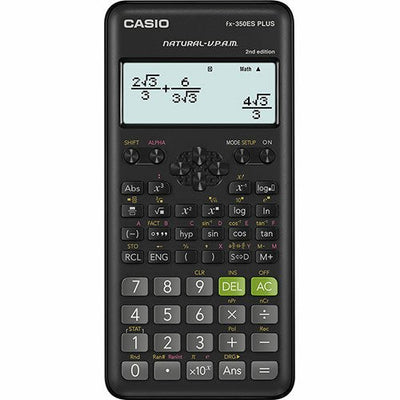 Casio Calculator Científica FX-350ESPLUS-2 Black Screen 12 Dígitos — image 1