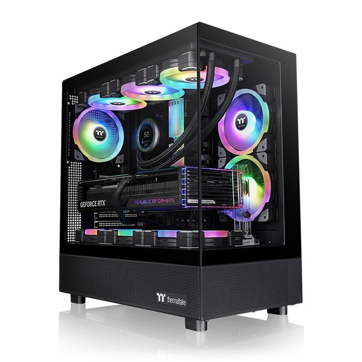 Thermaltake Box View 270 Tg Black ATX 2x USB 3.2 Without Power Supply Black