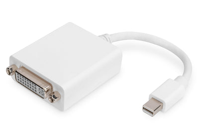 Digitus Adapter Mini DP - DVI (24 + 5) M/H 0,15M DP 1.1A Ce We — image 1