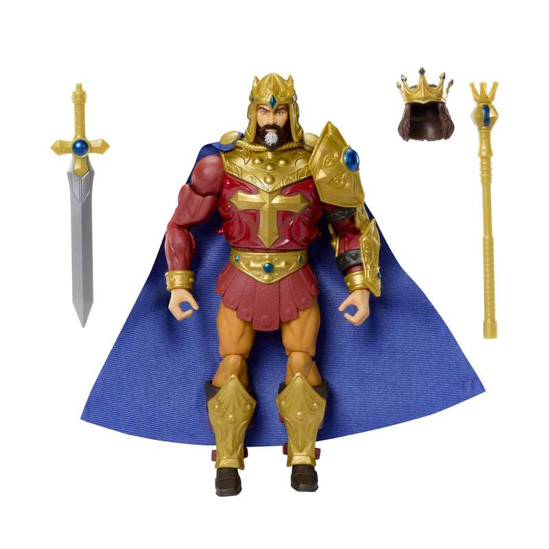 Mattel Masters De The Universe Master Versos Nuevo Eternia King Randor, Personaje JBP79