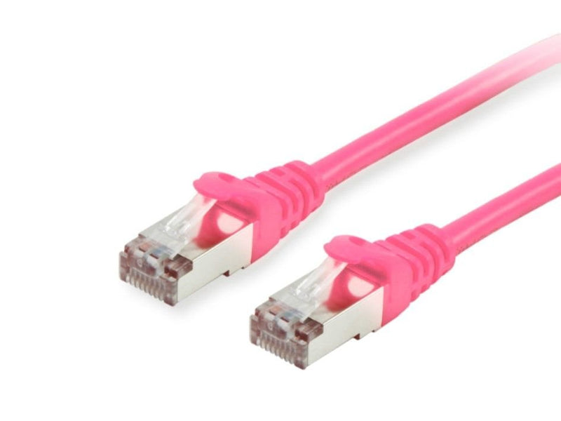 Equip Latiguillo Apantallado S/FTP Categoria 6 Libre Halogenos 15M Colour Pink P/N 605588