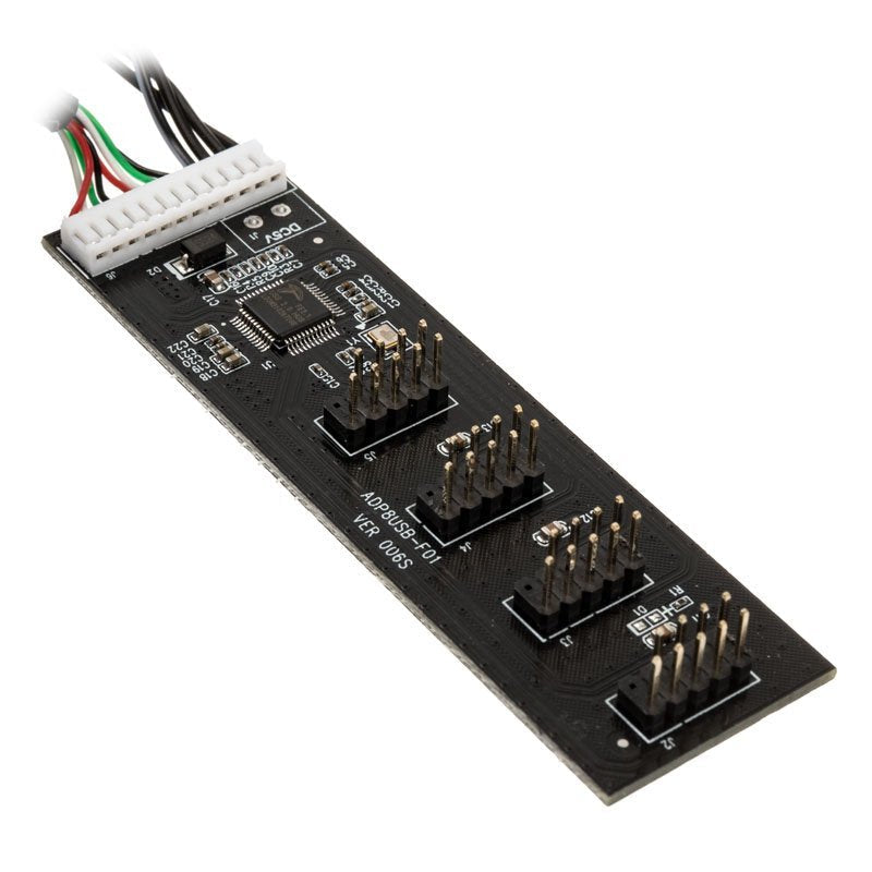 Kolink USB 2.0 Hub-tarjeta, Includes 60CM Usb- & Molex-cable