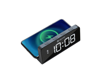 Denver Watch Despertador With Charging Wireless Smartphones — image 1