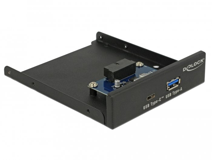 Delock 3.5 USB 3.1 Gen 1 Front Panel 1 X USB Type-c™ + 1 X USB Typ-a