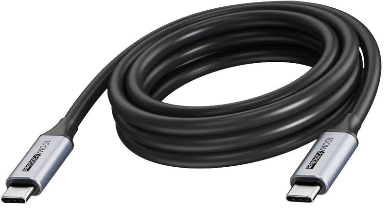 USB Cable C 5M USB 3.2 20Gbps Construcción Cable Coaxial Resolution Máxima 4K 60 HZ Supports Power Charging 3A