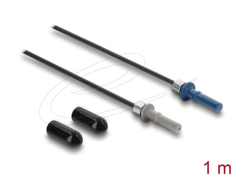 Delock Lwl Pof Plastic Cable Hfbr 4501-4511Z Simplex Connector Male a Simplex Connector Male 1M