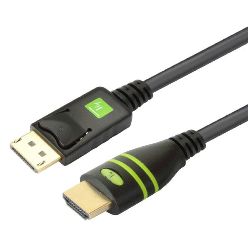 Techly Cable DisplayPort 1.1A HDMI Cable Black 1M