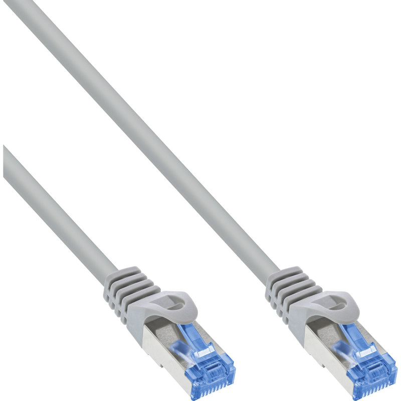 Inline Network Cable , CAT.6A, S/FTP, Tpe Flexible, Grey 3M