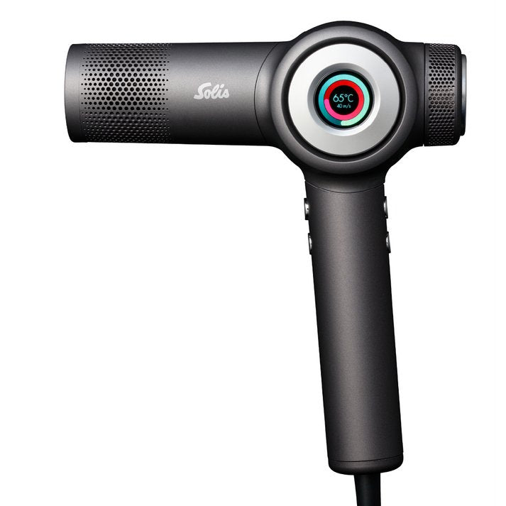 Solis Hair Dryer Airvolution Hair Drye 1600W Black