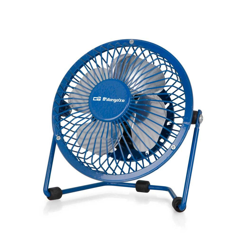 Orbegozo Mini Fan USB Pw 1026 Blue
