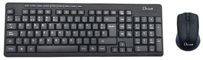 Keyboard Spanish + Mouse L-link Wireless Black Combo LL-KB-555-W — image 1