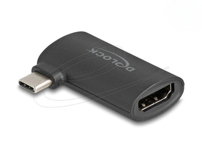 Delock USB Type-c Connector Male a HDMI Connector Female (dp Alt Mode) Adapter 4K Angulado — image 1
