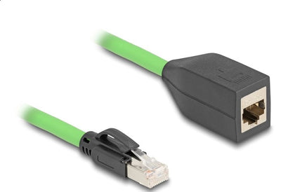 Delock RJ45 Network Cable Alargador CAT.6A Connector Male a Female Sf UTP Schleppkettentauglich Pur (tpu) 2M G — image 1