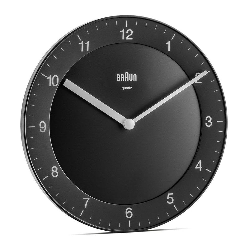 Braun Bc 06 B Watch Wall Cuarzo Analógico Black