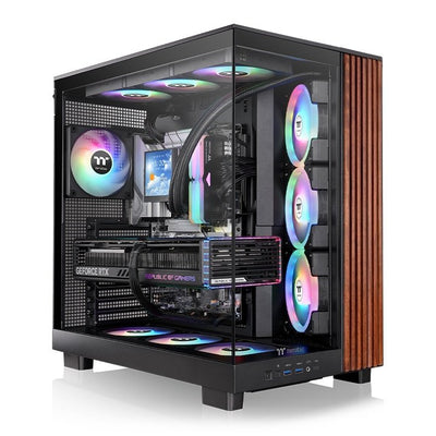 Thermaltake PC Case Midi View 380 XL Ws ARGB Black — image 1