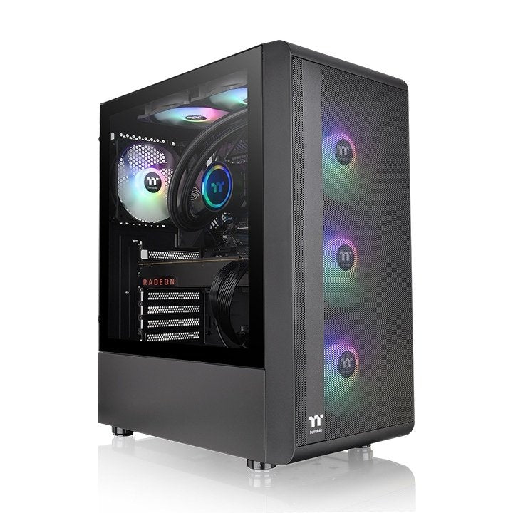 Thermaltake PC Case S200 Tg Argb, CA-1X2-00M1WN-00