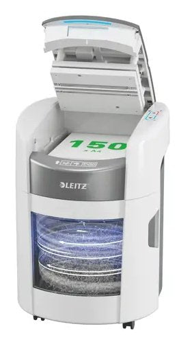 Leitz Trituradora Iq Optimax Autofeed 150 80380000, P4, 150 Hojas, Bucket 15 L — image 1