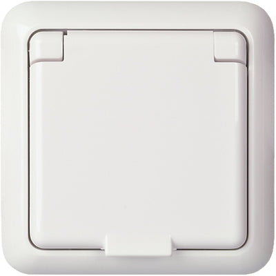 Elso Upwg Fashion Schuko 225044 1VÍAS White Puro IP44 — image 1