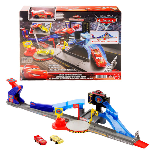 Pista Carreras Copa Piston Salto Rayo Mcqueen Cars Disney Pixar — image 1