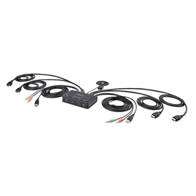Switch KVM HDMI Cable Cpnt 2 Ports 4K 60HZ — image 1