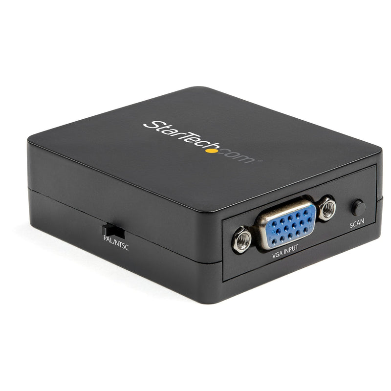 StarTech.com Converter Vídeo VGA a Rca And S-video - Alimentado Usb, 1920 X 1080 Pixels 640 X 480,1920 X 1080