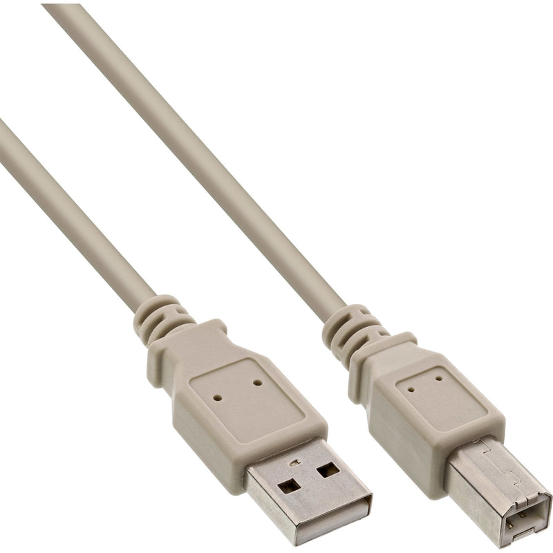 Inline Cable USB 2.0 Type a Male a B Male Grey 3M