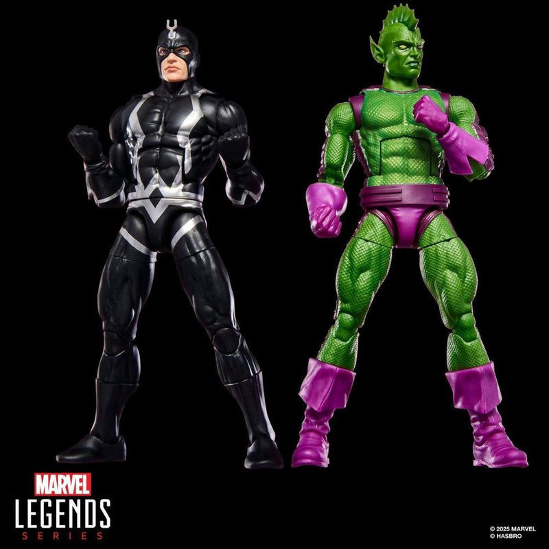 Figuras Blíster 2 Negro Bolt & Triton Inhumanos Marvel Legends Series 15CM