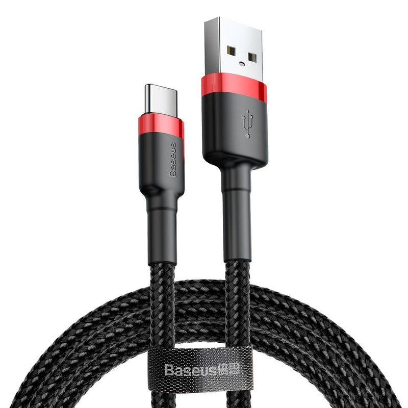 Baseus CATKLF-A91 USB Cable 0,5M USB a USB C Black
