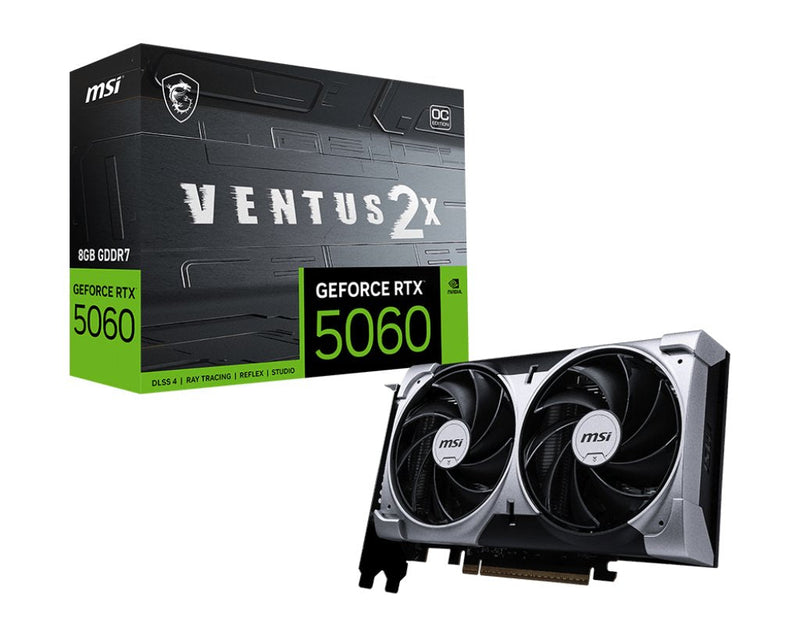 MSI Graphics Card Rtx 5060 8G Ventus 2X Oc
