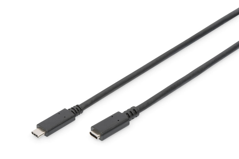 Assmann Electronic AK-300210-020-S USB Cable 2M 2.0 USB C Black