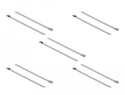 Delock Cable Ties Steel Inoxidable L 400 X B 7,9MM 10 Pieces — image 1