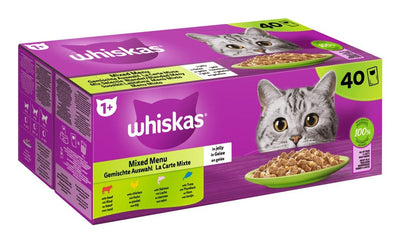 Whiskas Mix Favourites In Jelly - Comida Húmeda Gatos - 40X85 G — image 1