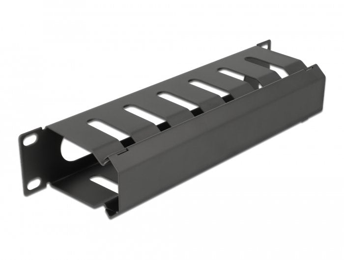 Delock 66843 Panel Gestión Cables 10? With Opening 1U Black