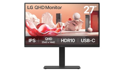LG Monitor 27 27BA75QB-B Business QHD IPS Black — image 1
