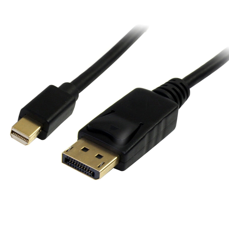 StarTech Cable Adapter Mini DisplayPort a DisplayPort 4K M/M 3M Black MDP2DPMM3M