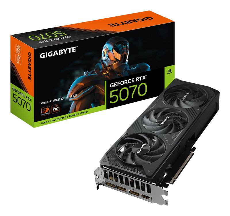 Gigabyte Graphics Card GeForce Rtx 5070 Windforce Oc Sff 12G