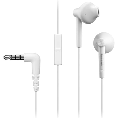 Panasonic Headphones Intrauditivos RP-TCM55 With Microphone Jack 3.5 White — image 1