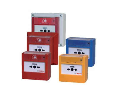 Bosch FMC-420RW-GSRRD Pulsador Alarm Rearmable. Assembly Surface Colour Red