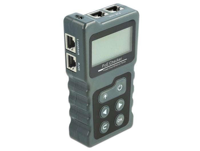 Delock LCD Tester Cables RJ45 / PoE / DC