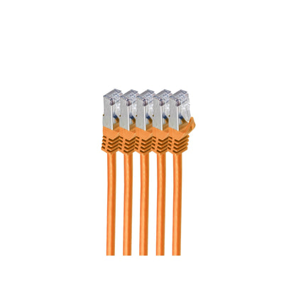 Shiverpeaks RJ45 Network Cable S FTP, CAT.7 VE5, 0,5M Orange — image 1