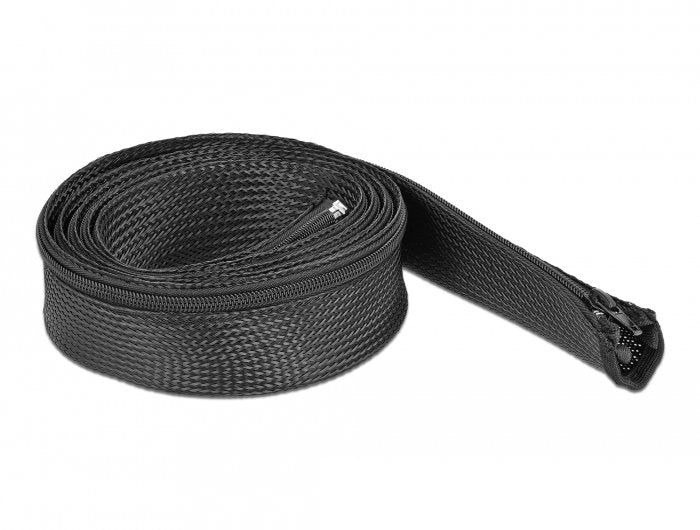 Delock Case Trenzada With Zip Durable Calor 2 Mx 50MM Black