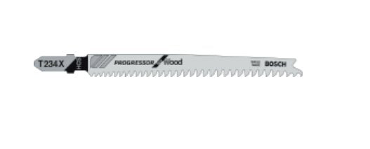 Bosch Hoja Saw Calar T 234 X Progressor For Wood, 117MM (25 Pieces