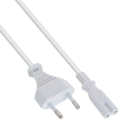 Inline Cable Power Plug Europeo a Plug Europeo 8 White 1,5M — image 1