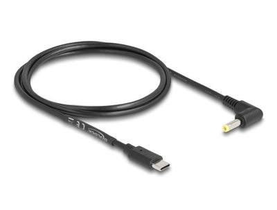 Delock 85665 Cable Power USB DC 4,0 X 1,7MM Male 90 ° 1,5M — image 1