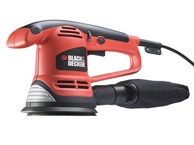 Black + Decker Lijadora KA191EK Laptop 480W, Lijadora Orbital Orange/Black 5MM, 2,5MM, Power Alterna, 480W, 12 — image 1