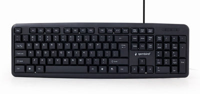Gembird Keyboard English Usb, Design Ee. Uu., Black — image 1