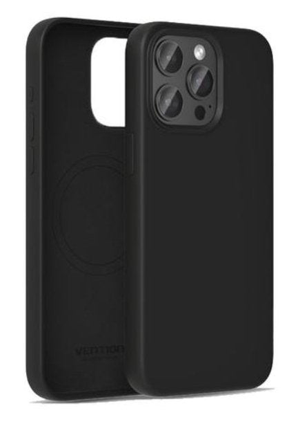 Vention Case Silicone With Magsafe KUDB0-40 Compatible With Iphone 13 Pro Max. Black — image 1
